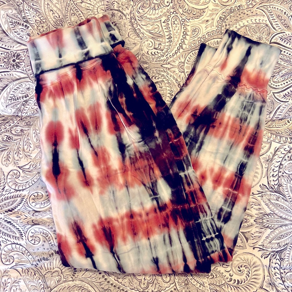 Young Fabulous & Broke Harem Tie Dye Sweatpants